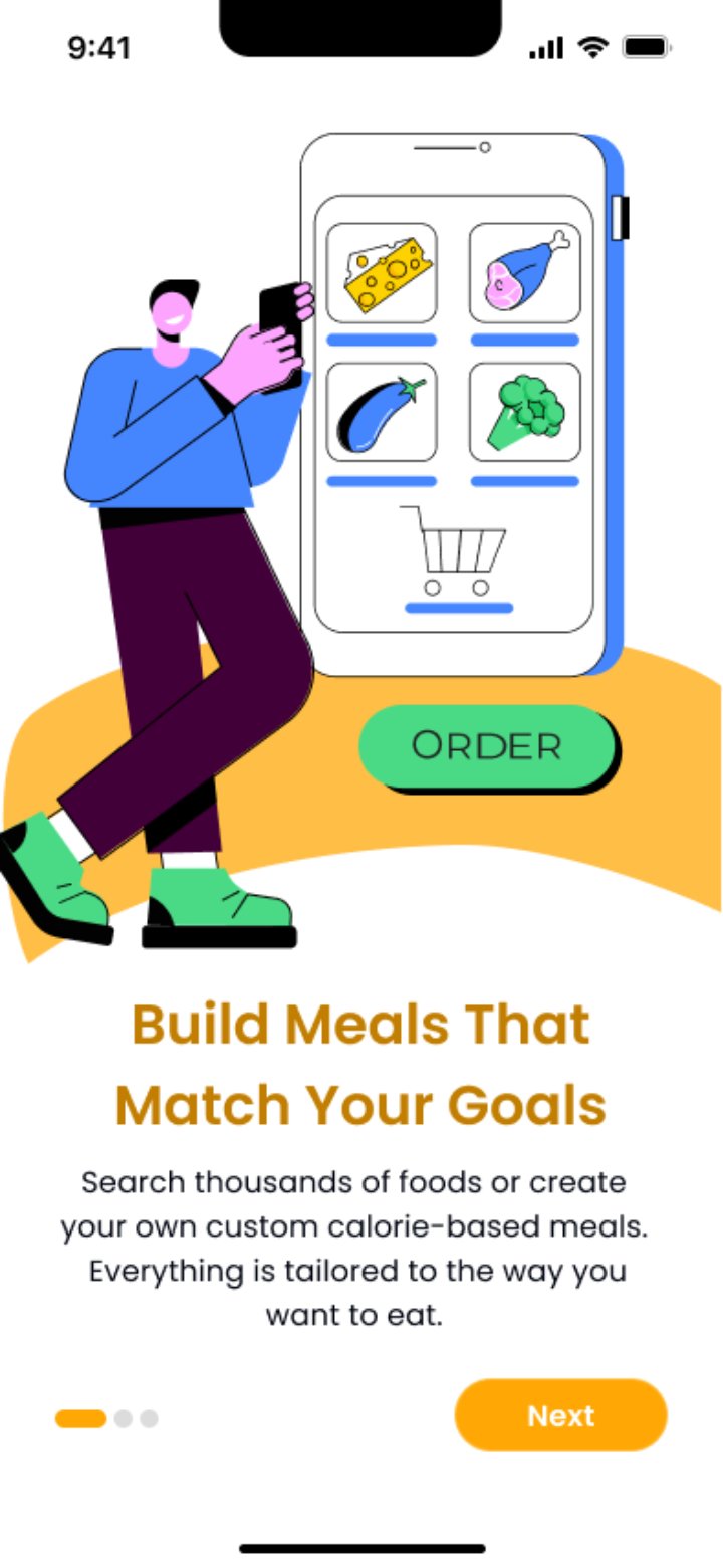 CalorieCart onboarding