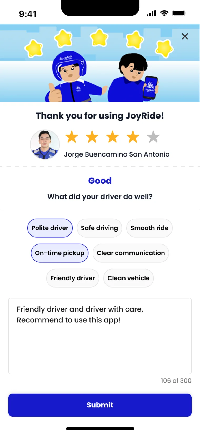 Rate driver