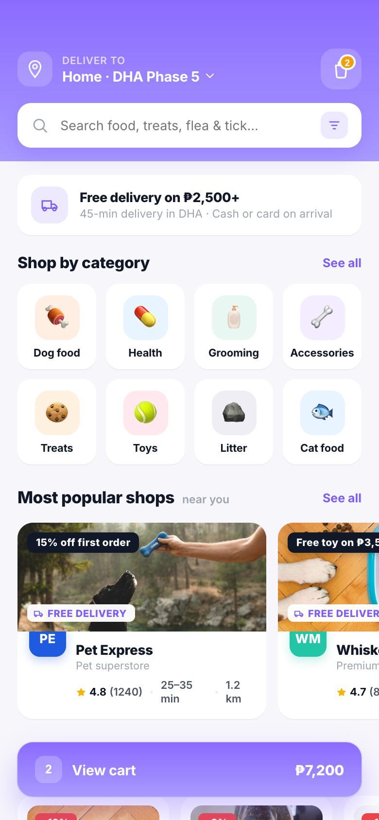 BestBuds shop screen